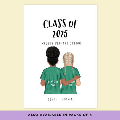 End of Year Best Friends Print for Class of 2025