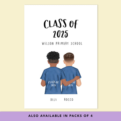 End of Year Best Friends Print for Class of 2025