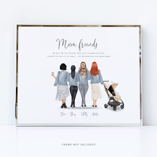 Mum friends picture gift