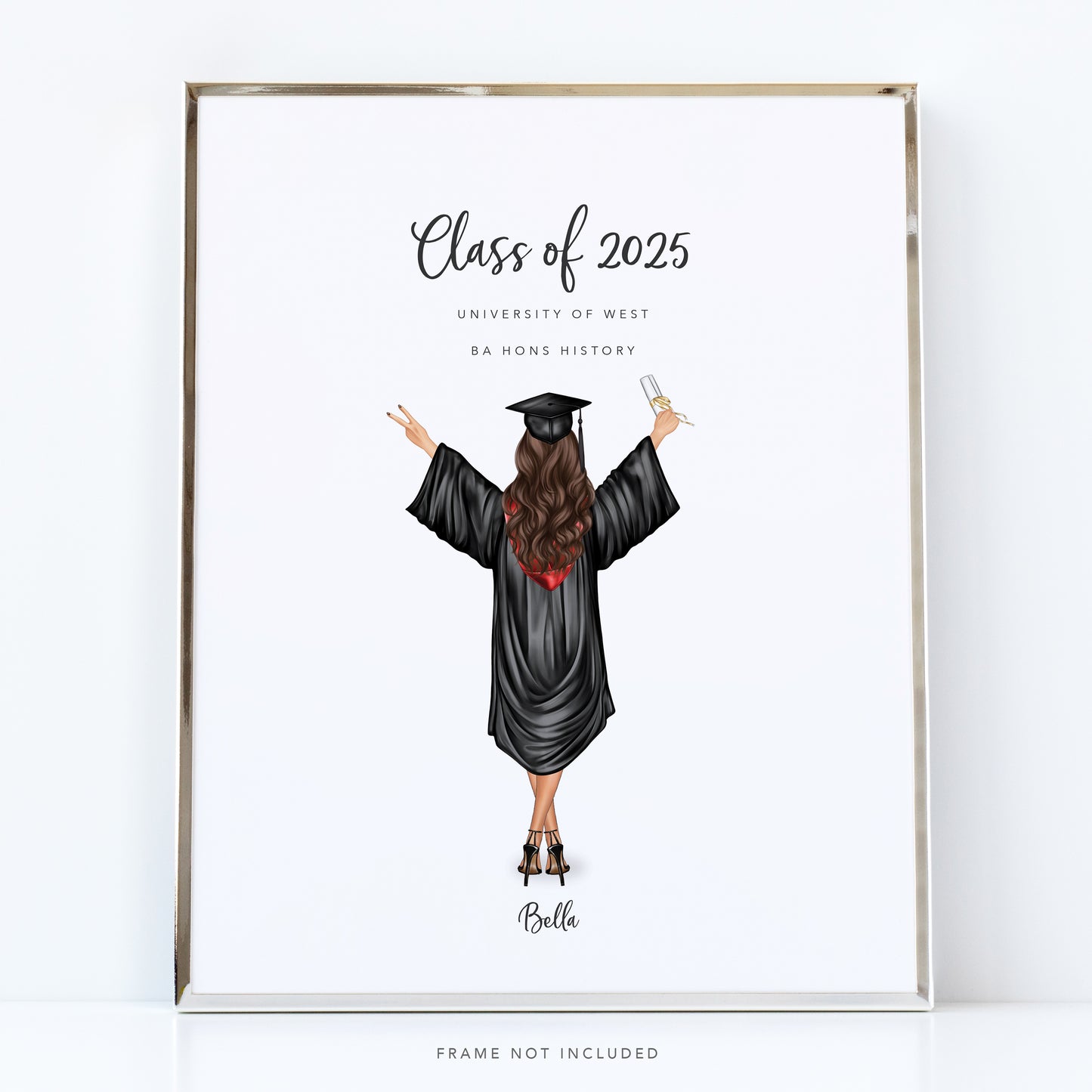 Personalised graduation card