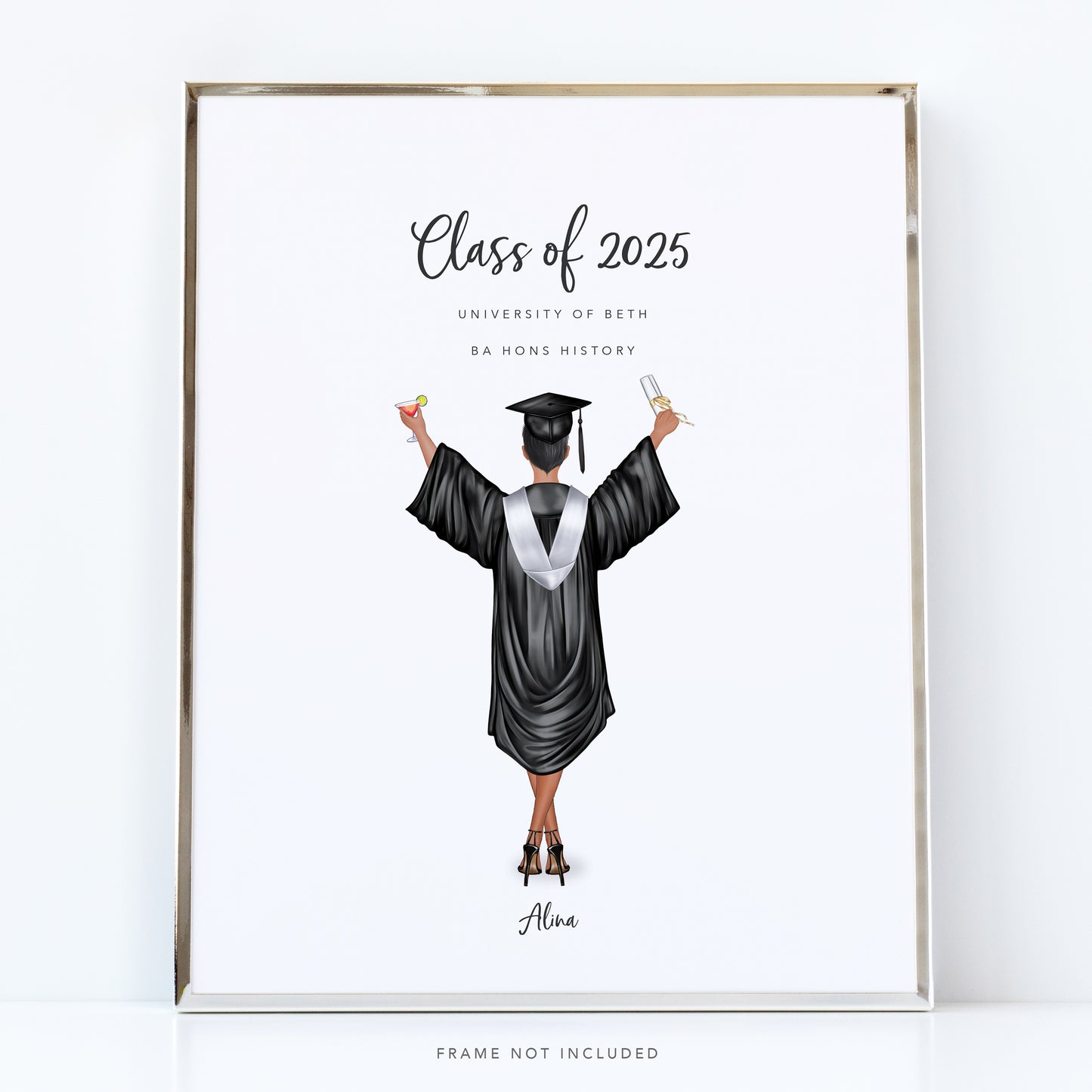 Personalised graduation card